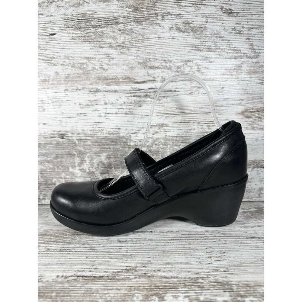 Women's "Crocs At Work" Black Leather Slip-Resist… - image 3