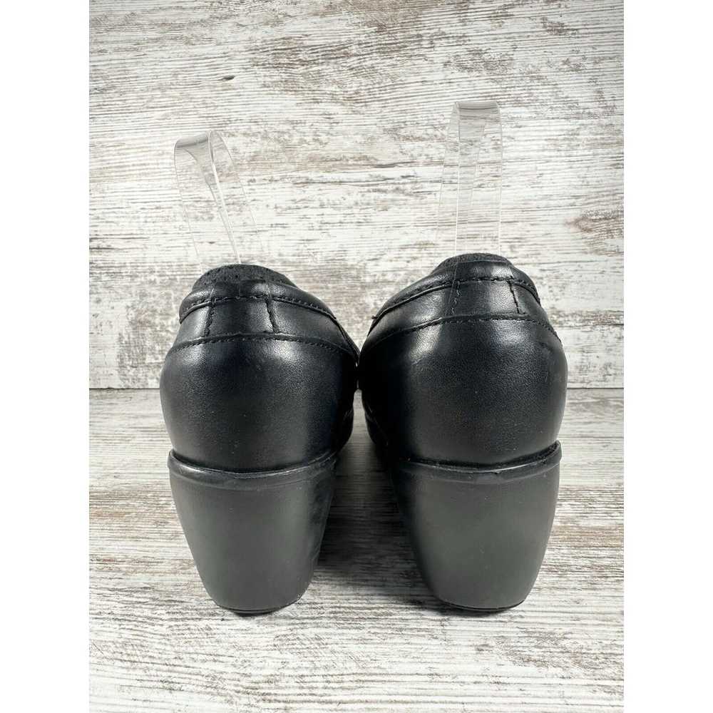 Women's "Crocs At Work" Black Leather Slip-Resist… - image 5