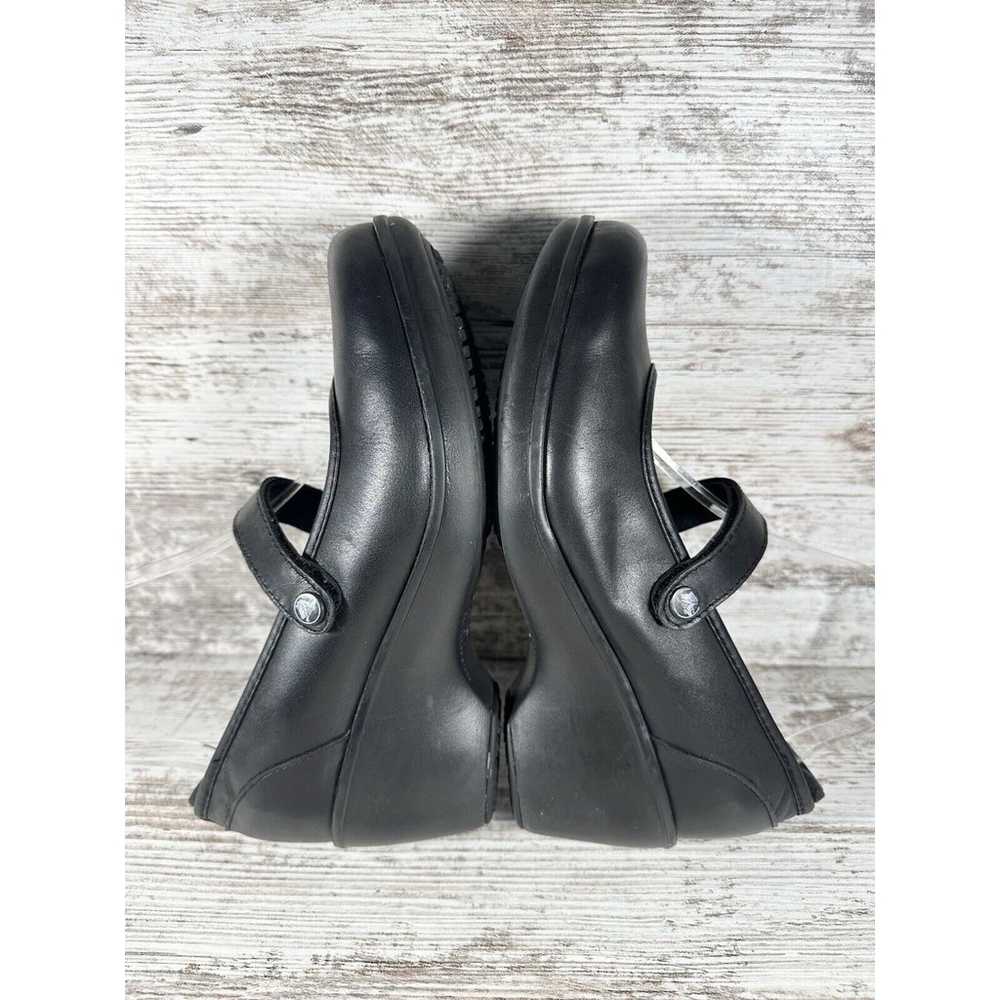 Women's "Crocs At Work" Black Leather Slip-Resist… - image 6