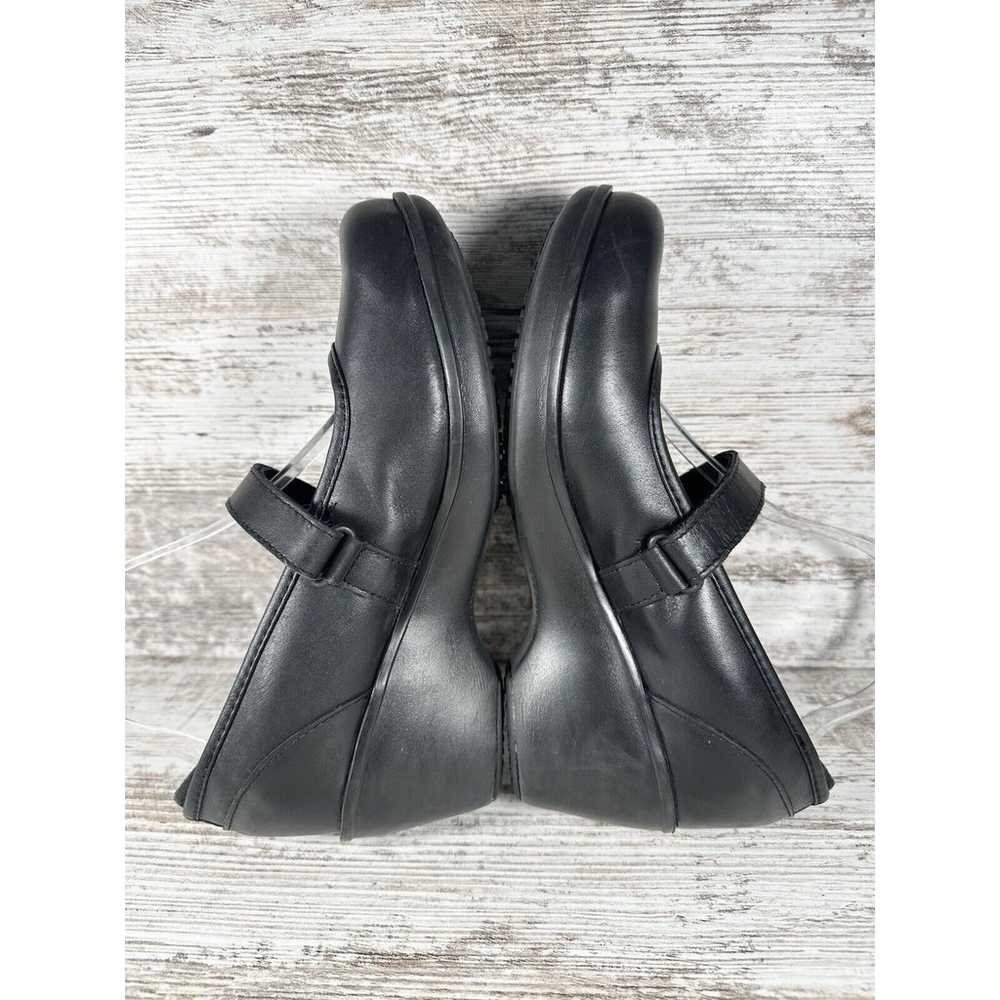 Women's "Crocs At Work" Black Leather Slip-Resist… - image 7