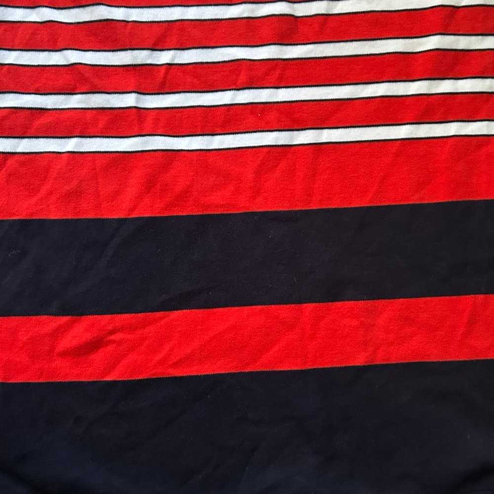 Women’s Talbots Striped Red White And Blue Tank T… - image 3