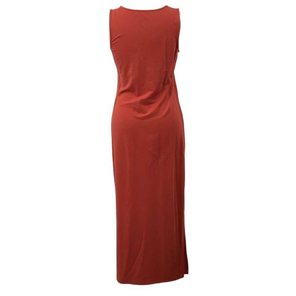 Garnet Hill Terracotta V-Neck Sleeveless Maxi Flo… - image 9