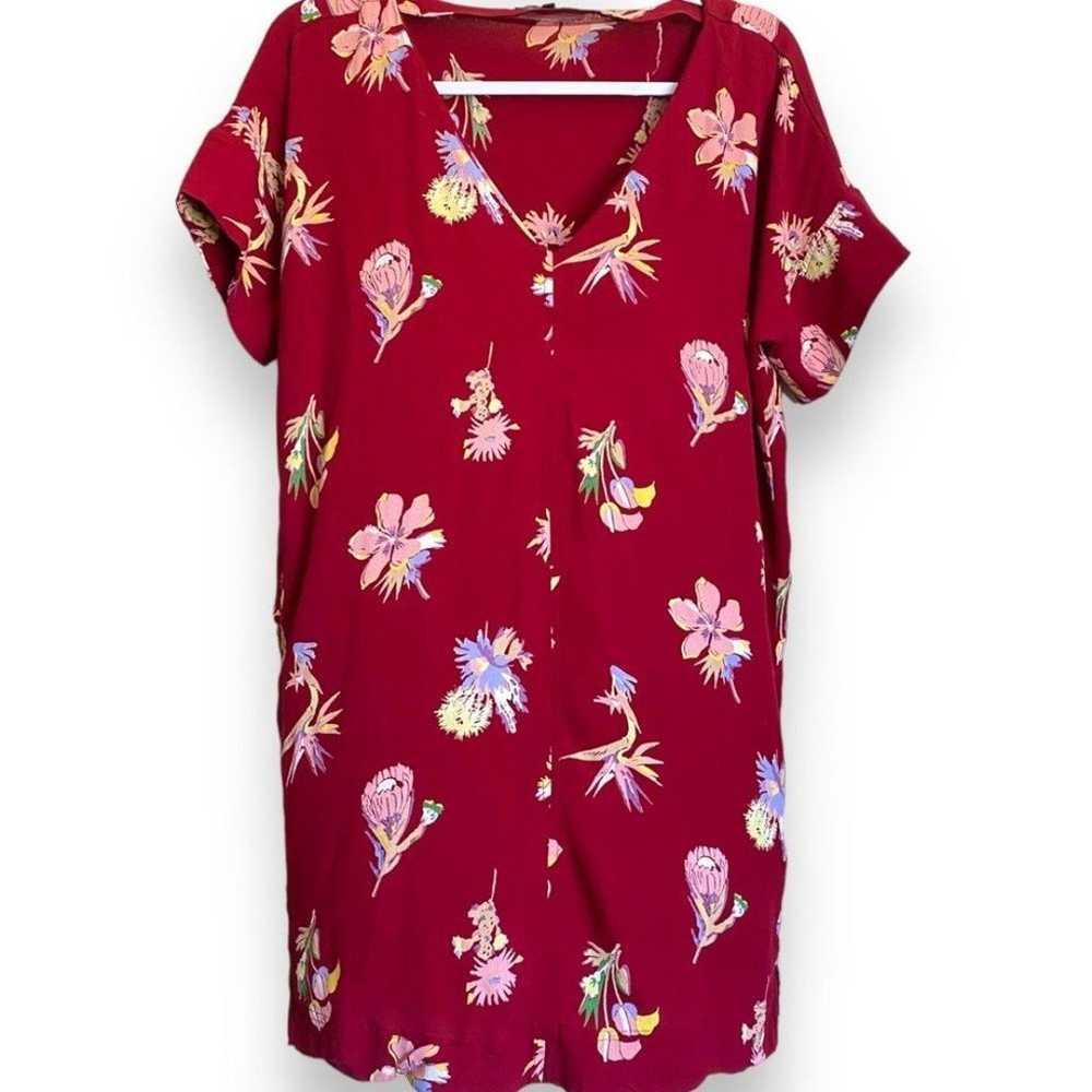 Madewell Novel Bird of Paradise Shortsleeved Dres… - image 5