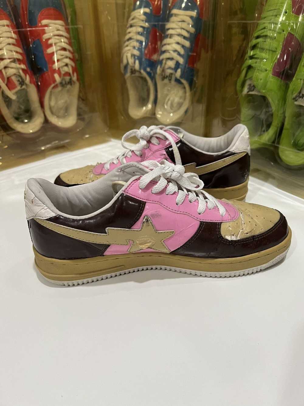 Bape OG BAPE “PINK COFFEE” BAPESTA - image 5