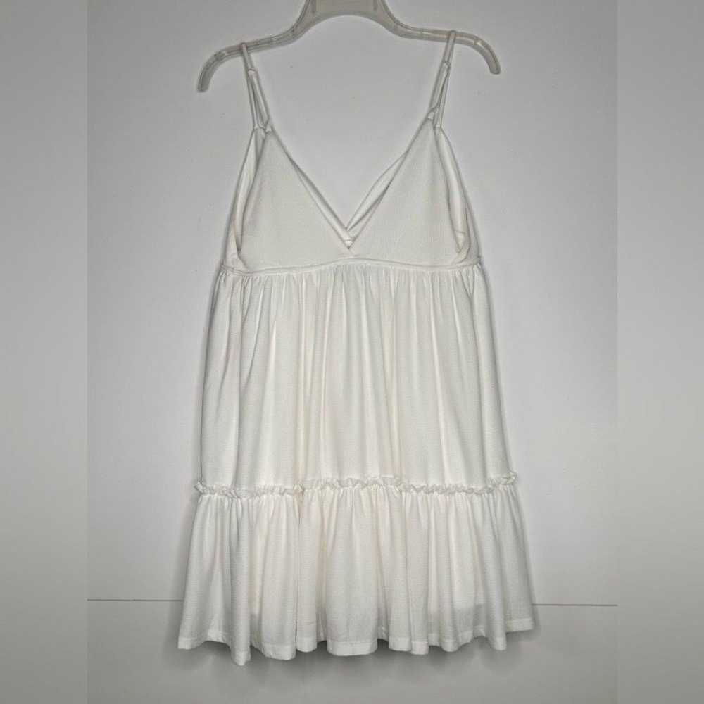 Lulu’s Day of Sunshine White Babydoll Mini Dress … - image 3