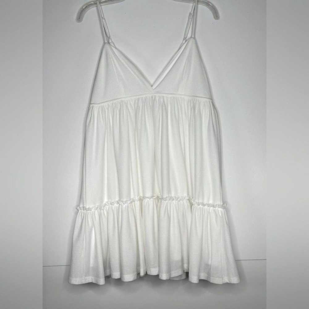 Lulu’s Day of Sunshine White Babydoll Mini Dress … - image 4