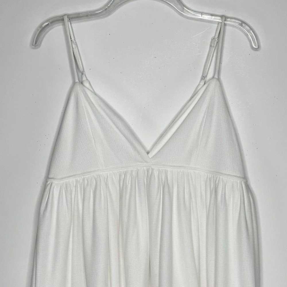 Lulu’s Day of Sunshine White Babydoll Mini Dress … - image 5