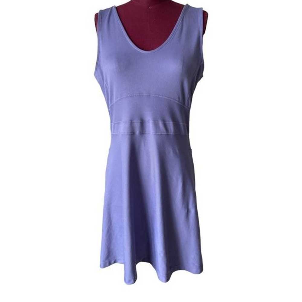 Title Nine Dream V Neck Dress Purple size M Athle… - image 2