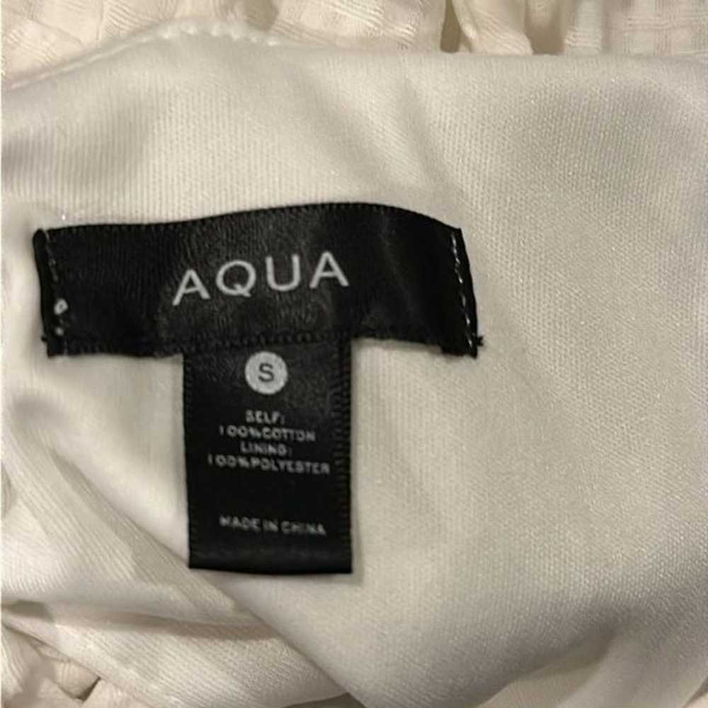 Aqua Women’s White Adjustable Strap Dress - image 7