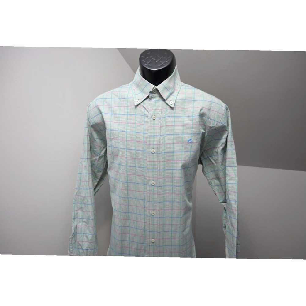 Southern Tide Classic Fit Plaid Dress Shirt in St… - image 2