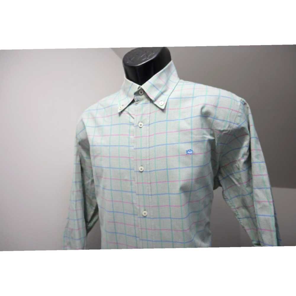 Southern Tide Classic Fit Plaid Dress Shirt in St… - image 3