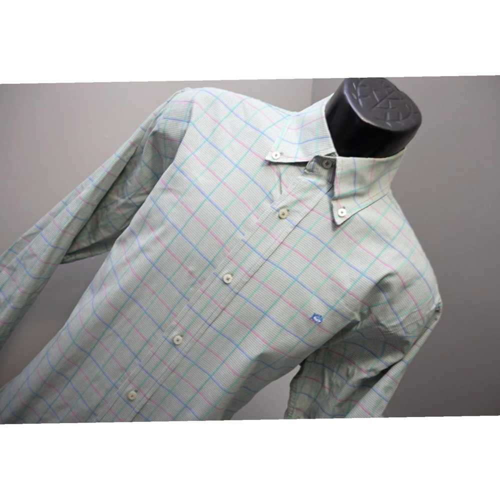 Southern Tide Classic Fit Plaid Dress Shirt in St… - image 4