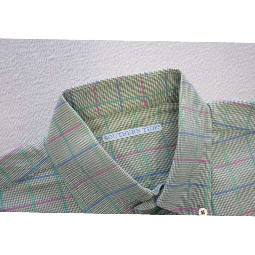 Southern Tide Classic Fit Plaid Dress Shirt in St… - image 6