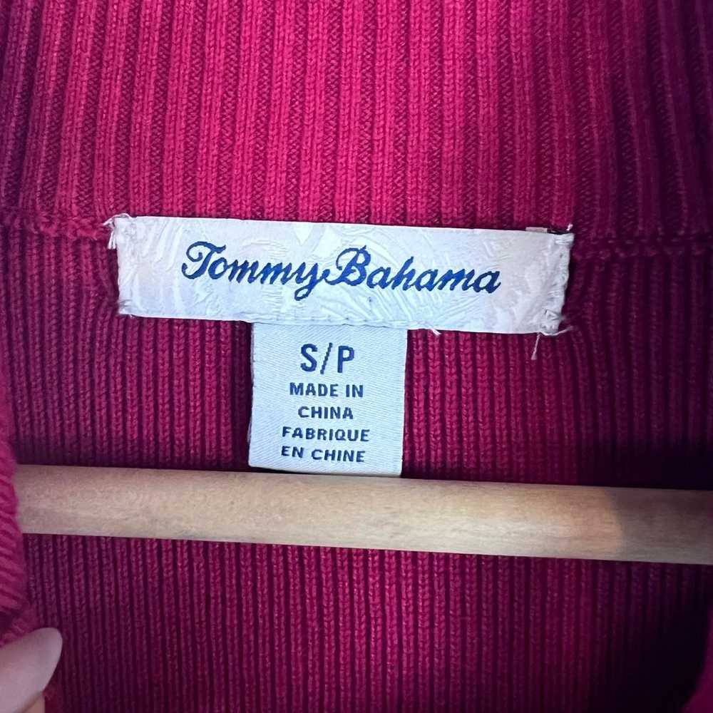 Tommy Bahama Women's Sweater Dress Size Small Red… - image 3