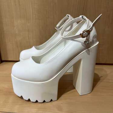 Wedding bride shoes "23.5" - image 1