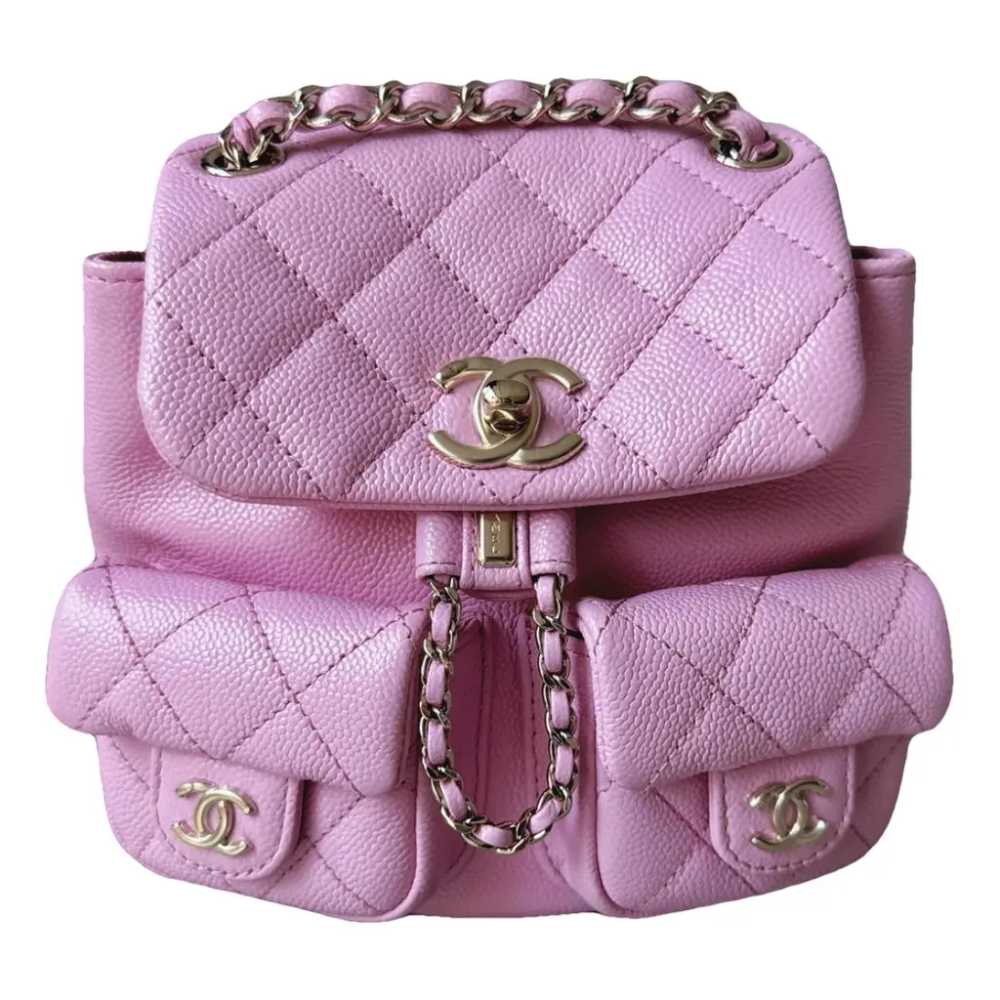 Chanel Duma leather backpack - image 1