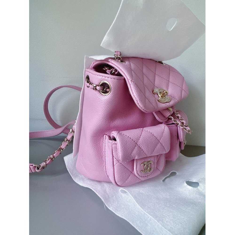 Chanel Duma leather backpack - image 4