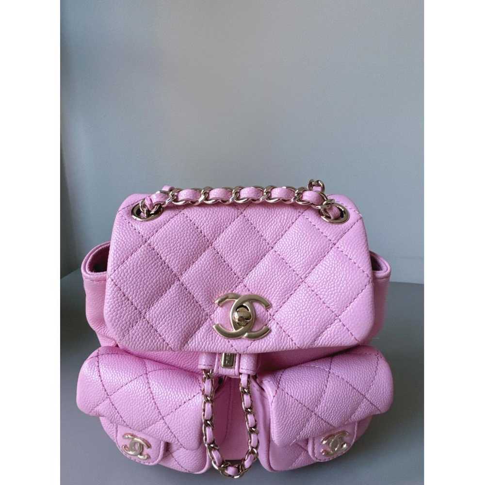 Chanel Duma leather backpack - image 6