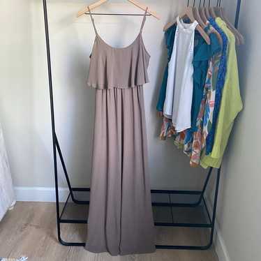 SMYM 'Caitlin' Ruffle Maxi Dress