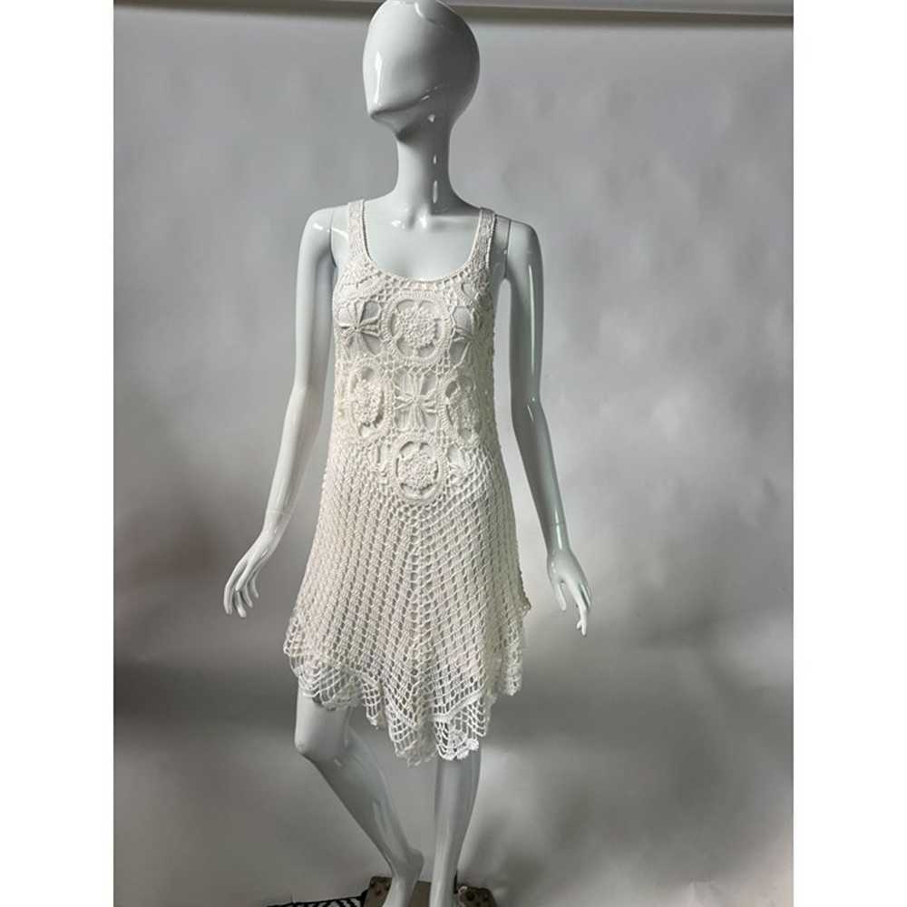 Vintage Crochet Lace Sleeveless Dress For Women I… - image 10