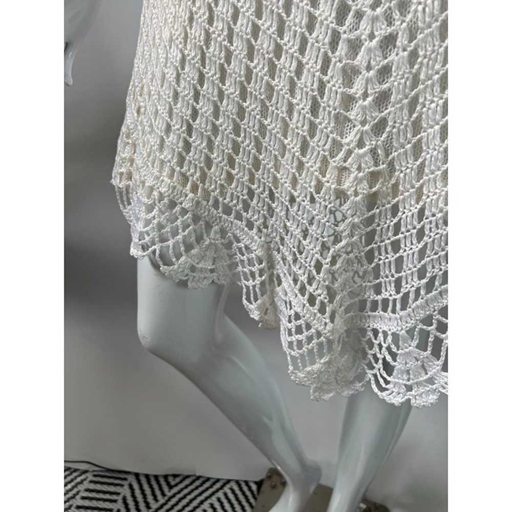 Vintage Crochet Lace Sleeveless Dress For Women I… - image 3