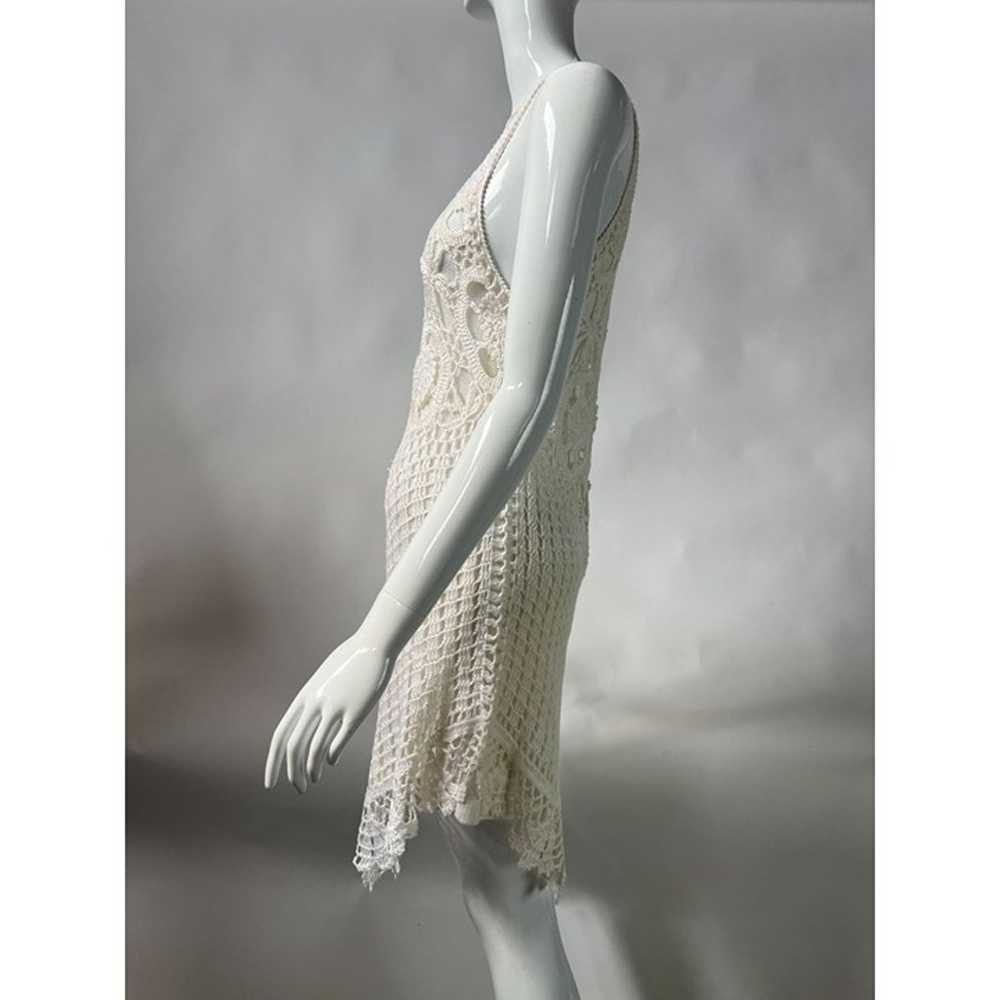 Vintage Crochet Lace Sleeveless Dress For Women I… - image 4