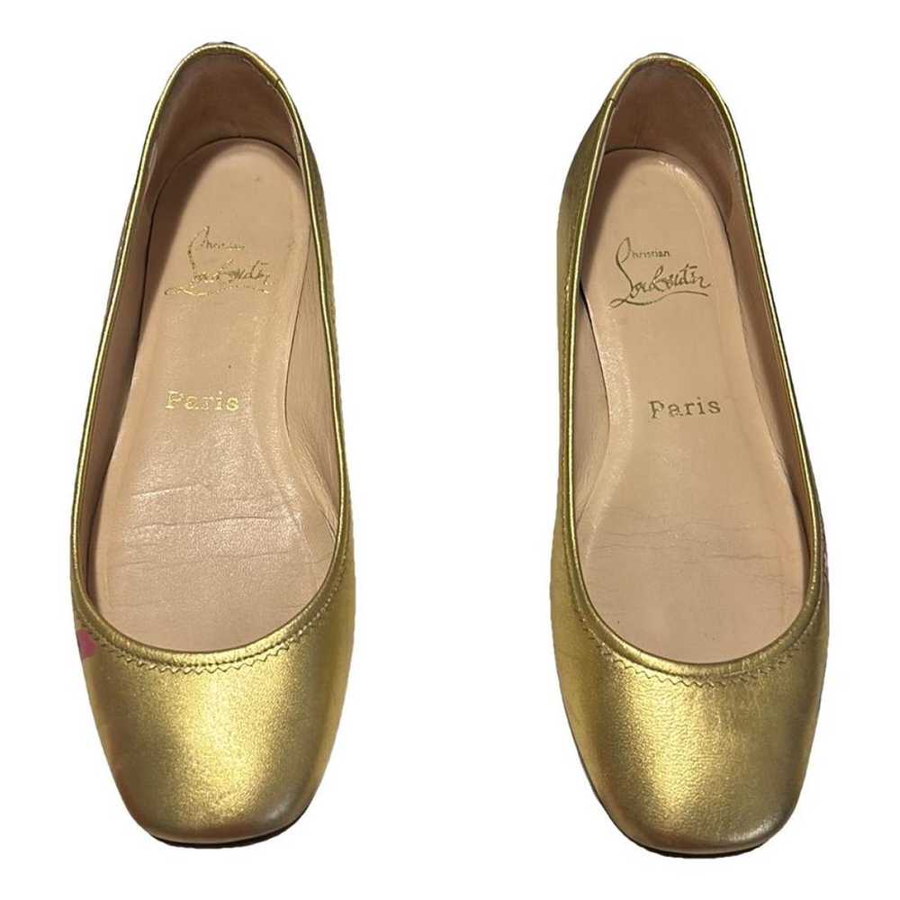 Christian Louboutin Leather flats - image 1