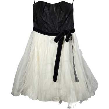 WHBM White House Black Market Strapless Tulle Ench