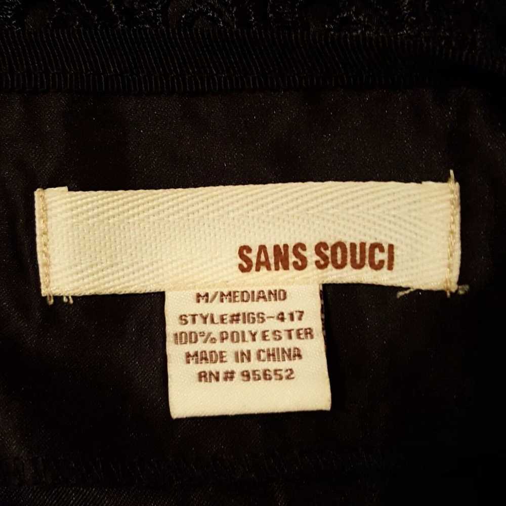 Vintage Sans Souci Women's Junior's Skirt Black K… - image 4