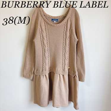 【Excellent Condition】Burberry Blue Label Cable Kn… - image 1