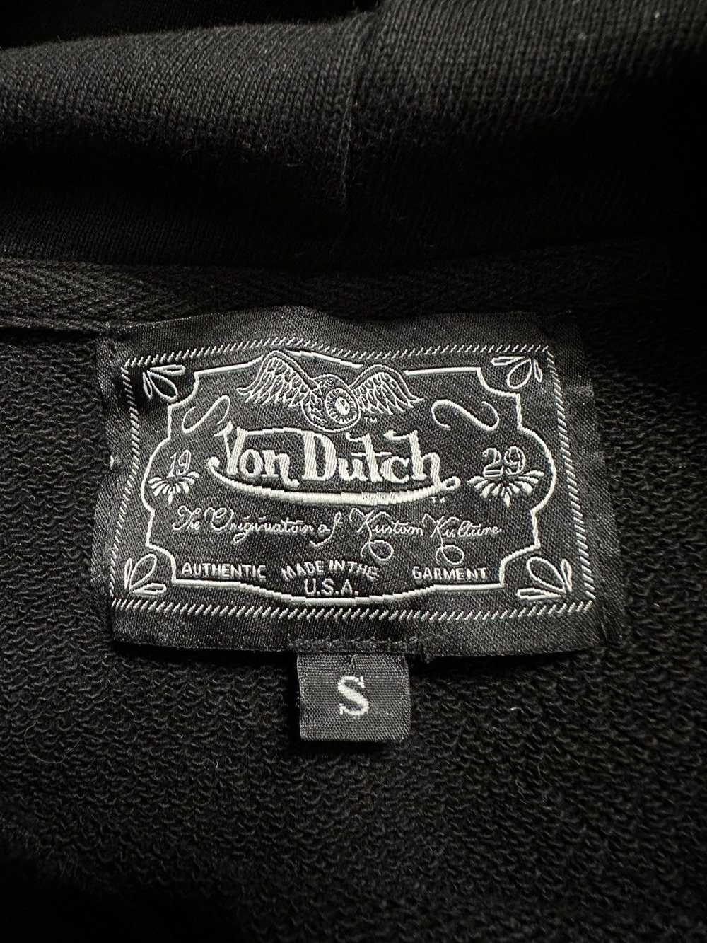 Von Dutch 👁️Von Dutch👁️ Logo Hoodie Size Small - image 12