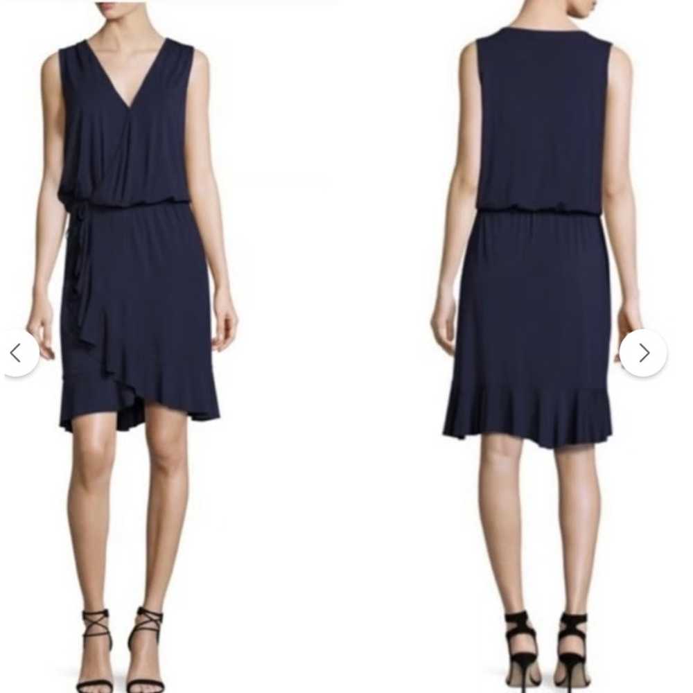 Tory Burch Jersey Knit Ruffled-Hem Wrap Dress in … - image 3