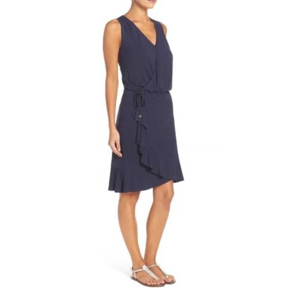 Tory Burch Jersey Knit Ruffled-Hem Wrap Dress in … - image 7