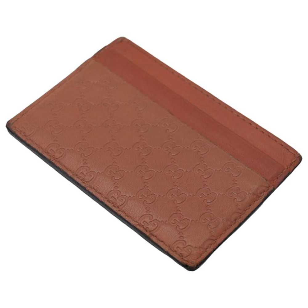 Gucci Leather card wallet - image 1