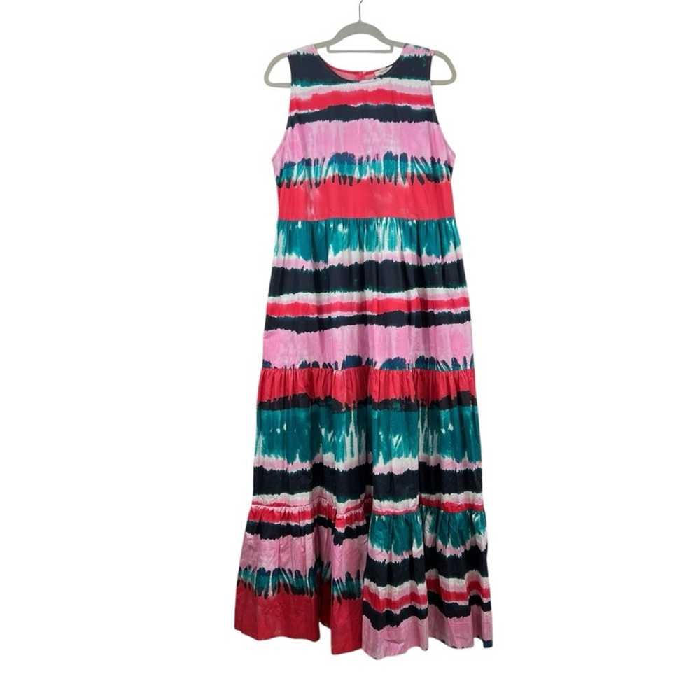 Tyler Boe Tie Dyed Tiered Maxi Dress Size L Hippi… - image 10