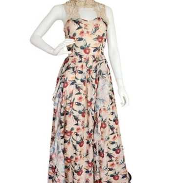 Joyfolie Floral Maxi Dress Size L