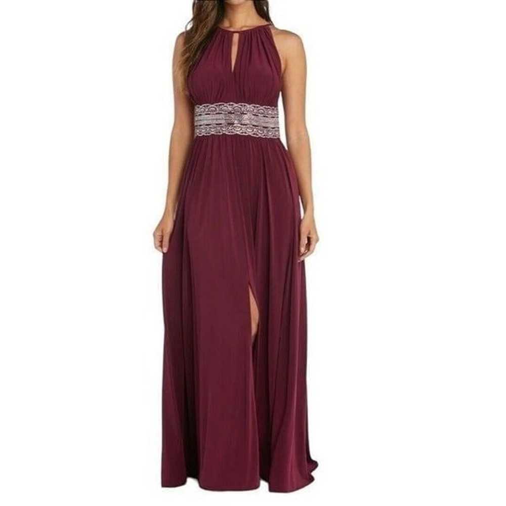 R&M Richards Formal Long Sleeveless Dress Beaded … - image 2