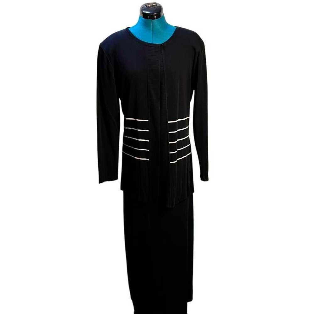 Misook Sheath Dress with Cardigan Women's Medium … - image 1