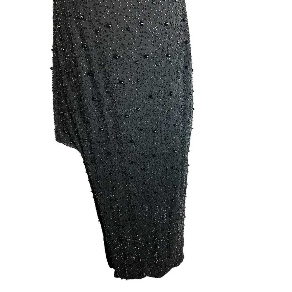 Oh Polly Belgravia Gown Black Beaded Dress Formal… - image 6