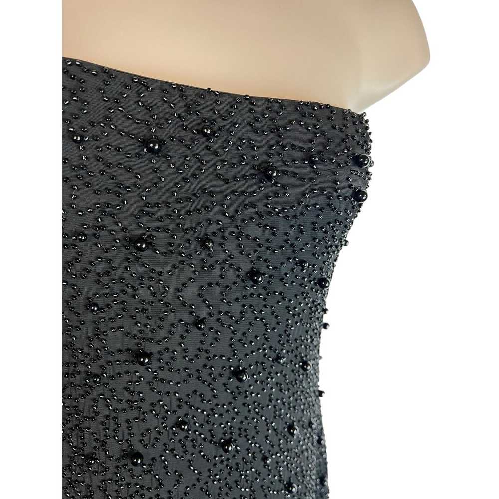 Oh Polly Belgravia Gown Black Beaded Dress Formal… - image 8