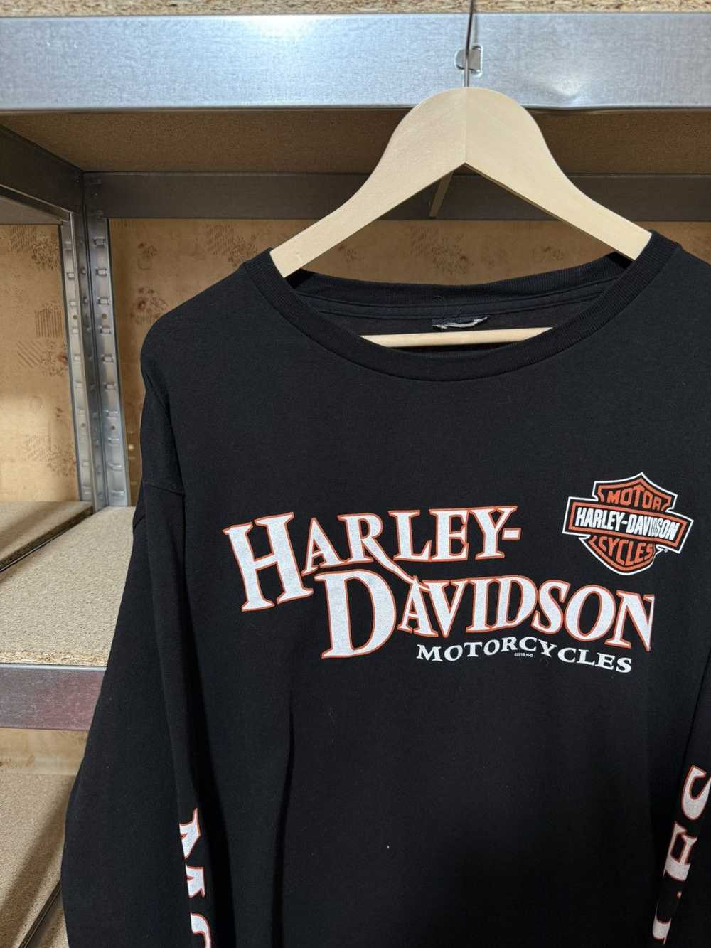 Band Tees × Harley Davidson × Vintage Vintage 201… - image 3