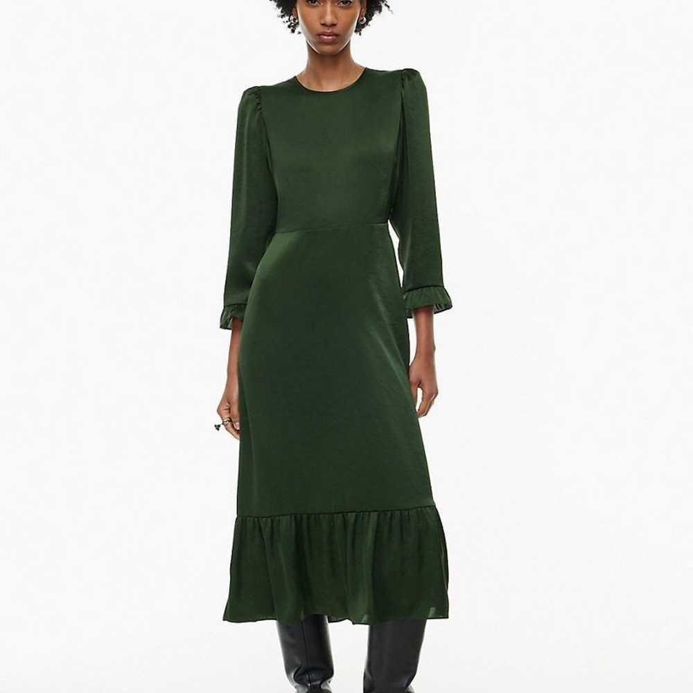 Aritzia Wilfred Green Dress size 10 - image 1