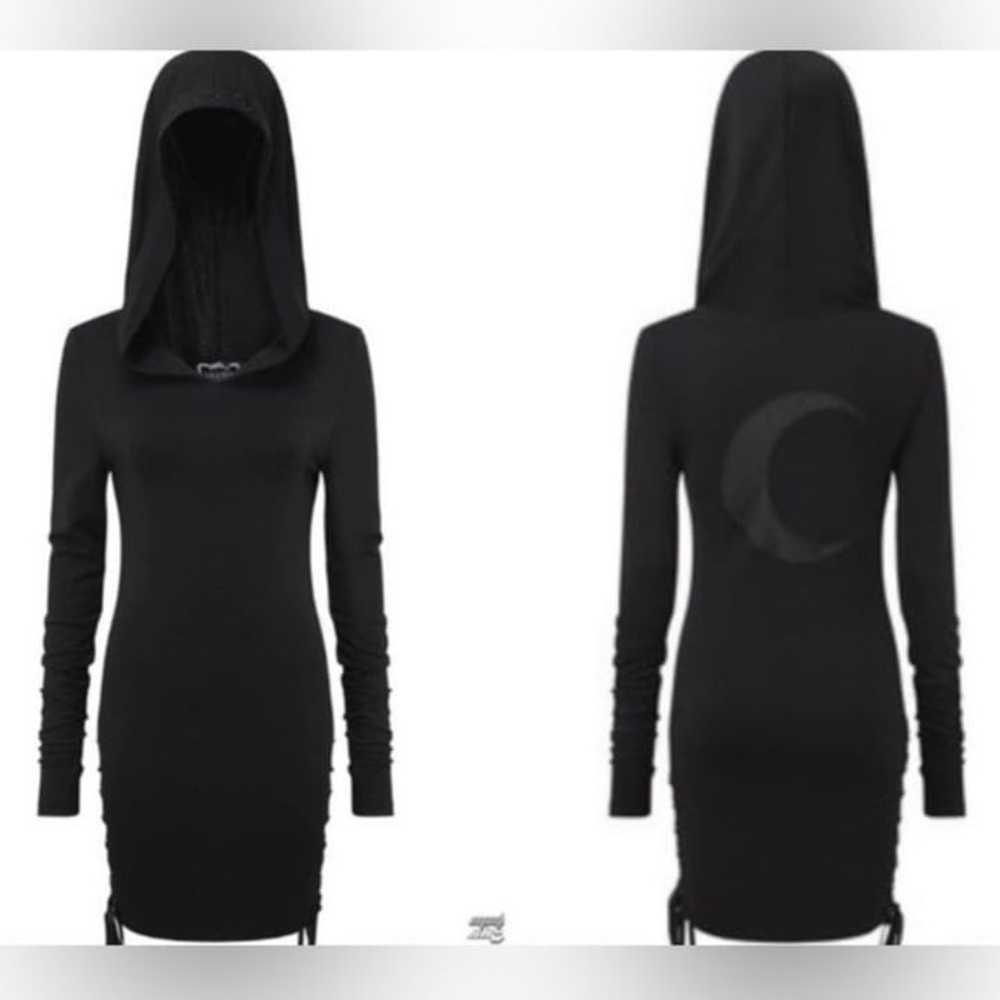 Killstar Eleanor Moon Godess Hoodie Dress Thumb H… - image 1