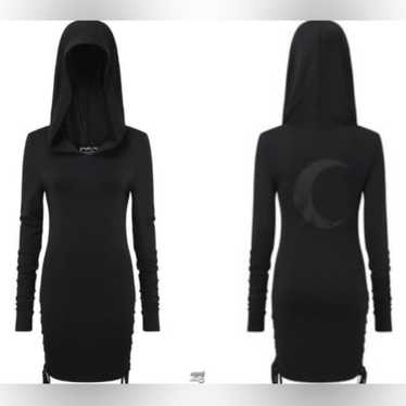 Killstar Eleanor Moon Godess Hoodie Dress Thumb H… - image 1