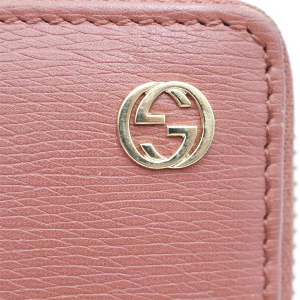 Gucci Authentic GG Interlocking Round Zipper Long… - image 3