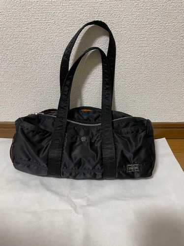 Porter Tanker Boston Bag Handbag Black