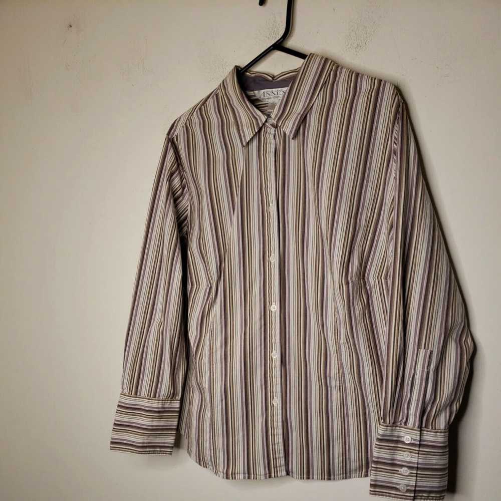 Vintage Casual Corner Annex Women's Button Front … - image 3