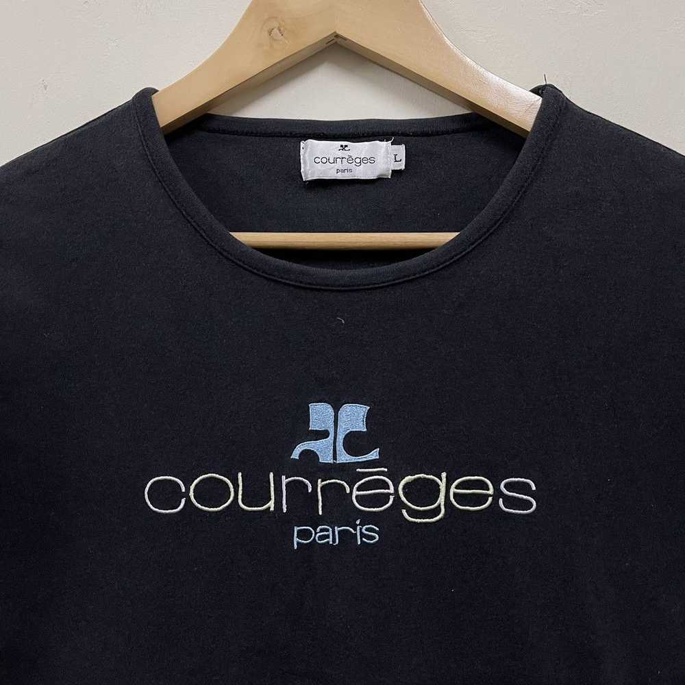 Courreges × Designer Courreges paris tshirt - image 2