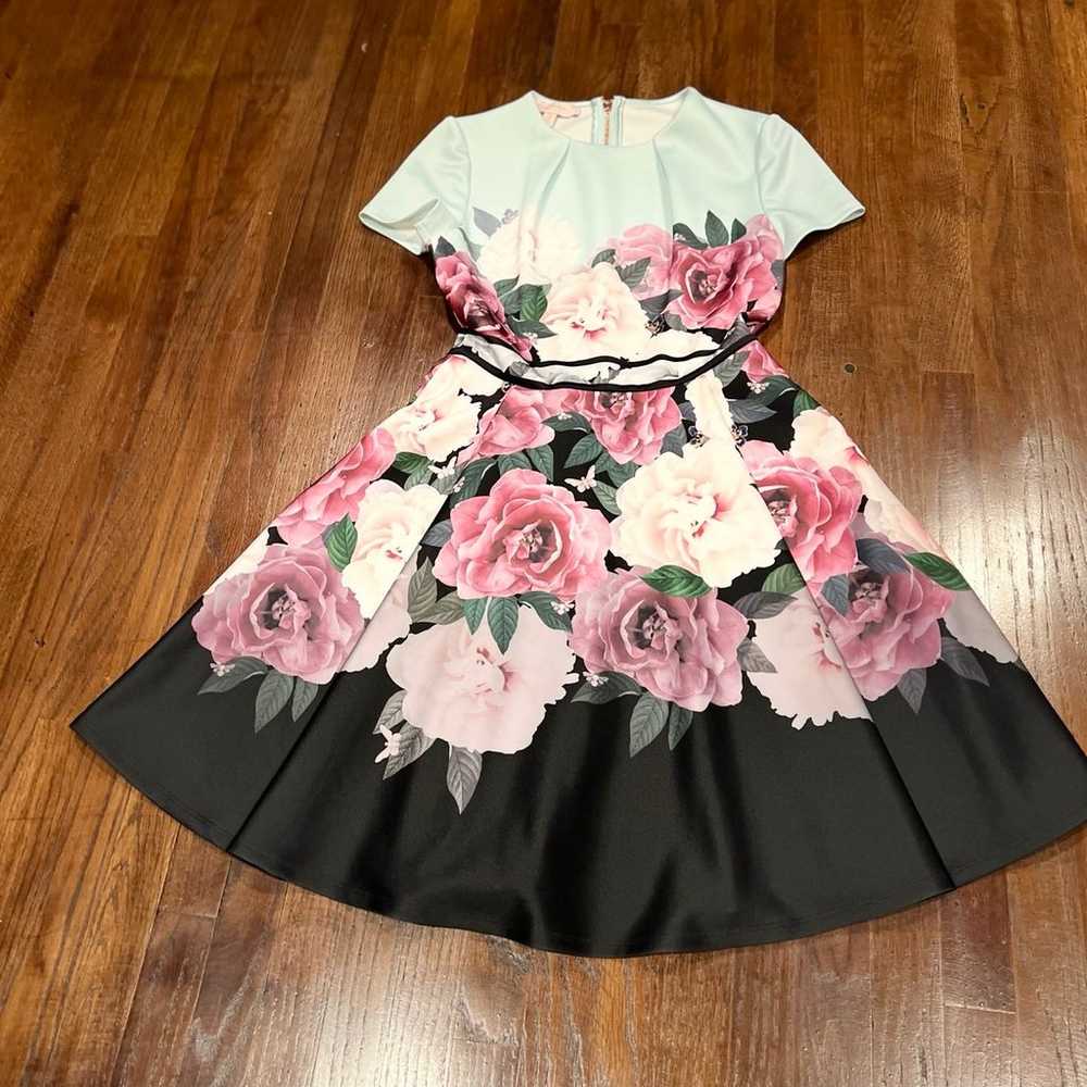 Ted Baker Wilmana Magnificent Floral Skater Dress - image 5