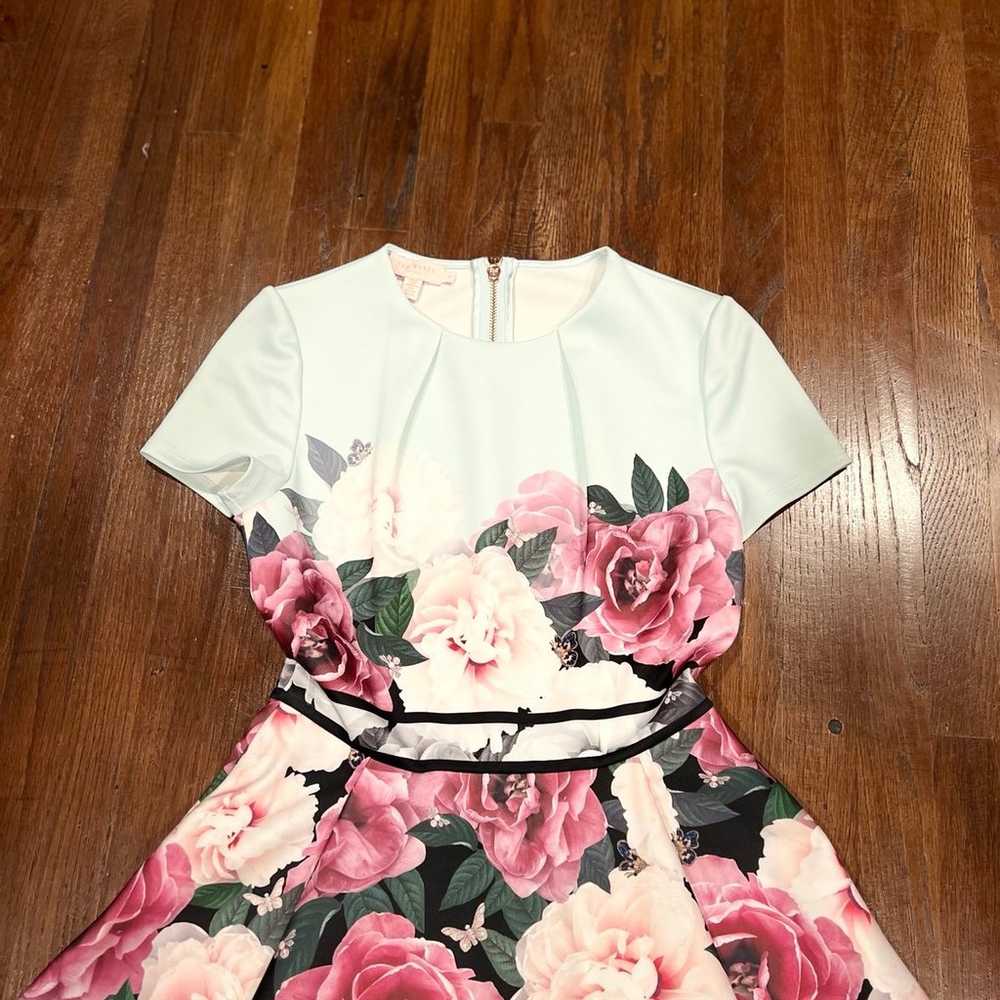 Ted Baker Wilmana Magnificent Floral Skater Dress - image 6